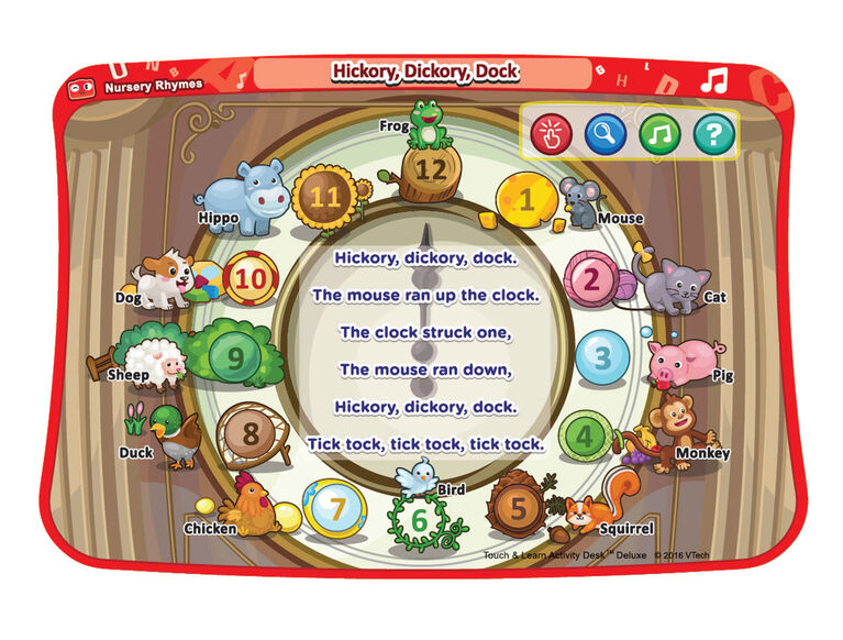 VTech Activity Desk Expansion Pack Nursery Rhymes - English Edition
