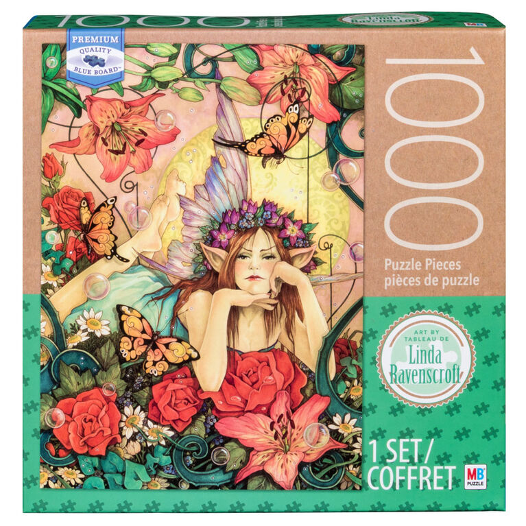 Artist Linda Ravenscroft - 1000-Piece Adult Jigsaw Puzzle - Florabundance