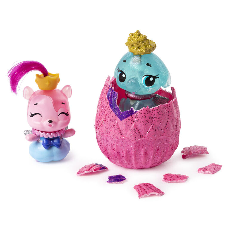 Hatchimals CollEGGtibles, Glitter Salon Playset with 2 Exclusive