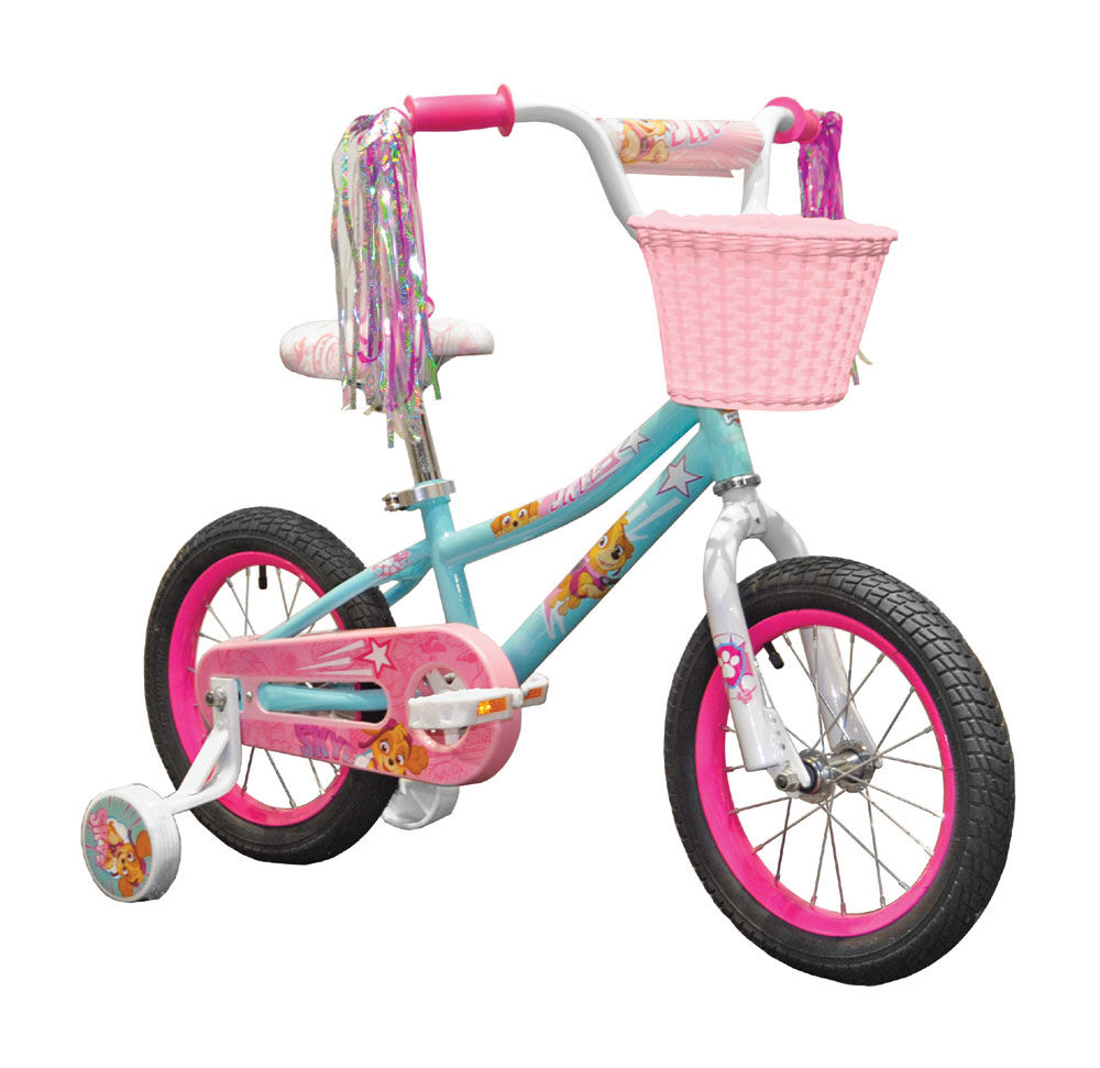 paw patrol bike 14 inch