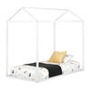 Sweedi Twin House Bed Pure White