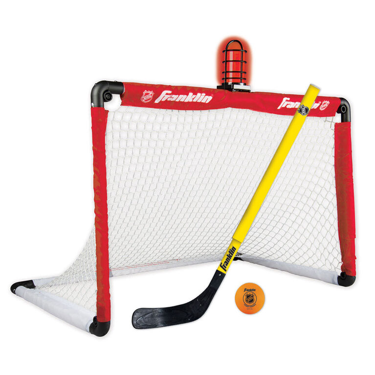 But de gardien de hockey de rue Light it Up Franklin Sports NHL