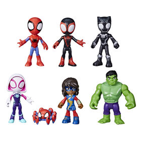 Marvel Spidey and His Amazing Friends, Collection de figurines Spidey et ses amis - Notre exclusivité