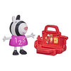 Peppa Pig Peppa's Adventures assortiment figurines Peppa et ses amis, jouet préscolaire, figurine Zoë Zebra