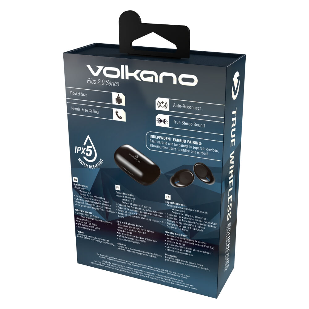 Volkano Pico Series Earphones w Case B English Edition Toys R Us Canada