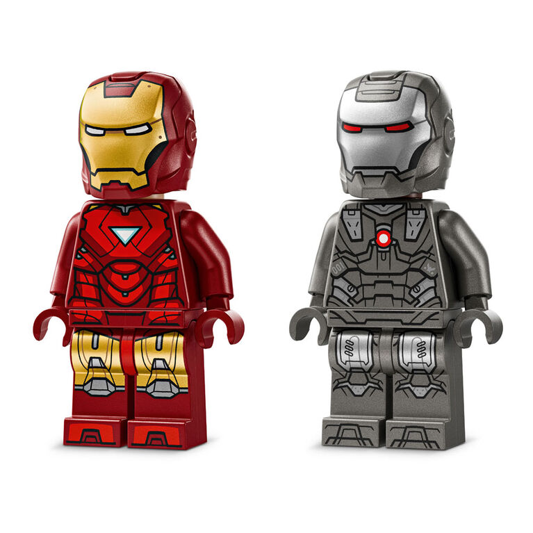 LEGO Marvel Iron Man & War Machine vs. Hammer Drones Building Toy for Boys & Girls, Ages 7+ - 76320 LEGO Marvel Iron Man & War Machine vs. Hammer Drones Building Toy for Boys & Girls, Ages 7+ - 76320