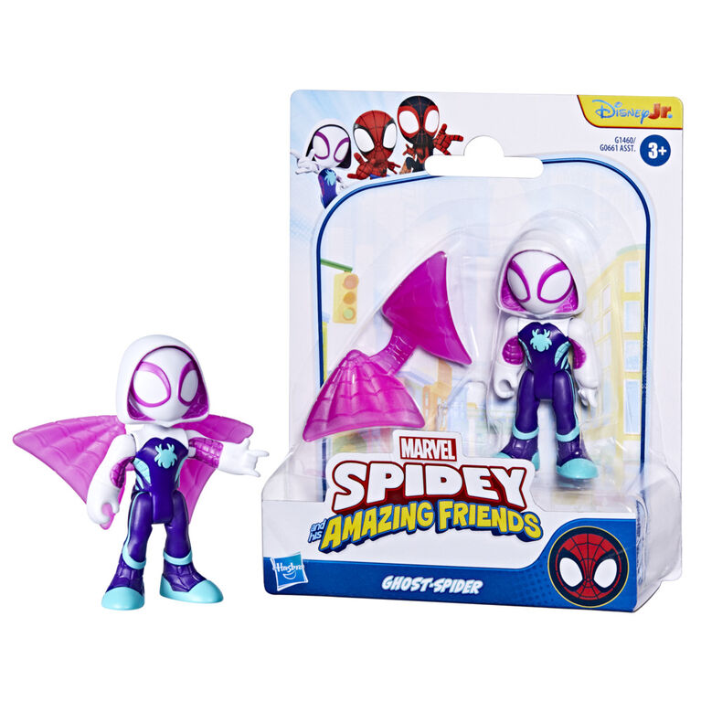 Marvel Spidey and his Amazing Friends Ghost-Spider Toy with Accessory