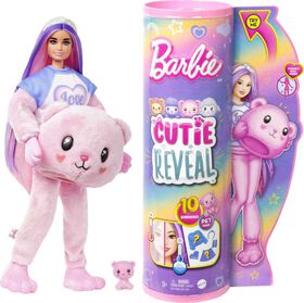 Barbie-Cutie Reveal T-Shirt Confort-Poup&eacute;e Barbie et accessoires