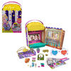 Polly Pocket Un-Box-It Playset, Movie Theater Theme, 2 Dolls, 15+ Surprises