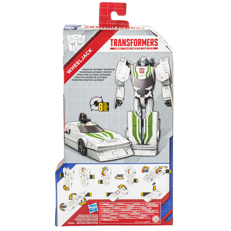 Transformers Generations Authentics Titan Changer, figurine Wheeljack