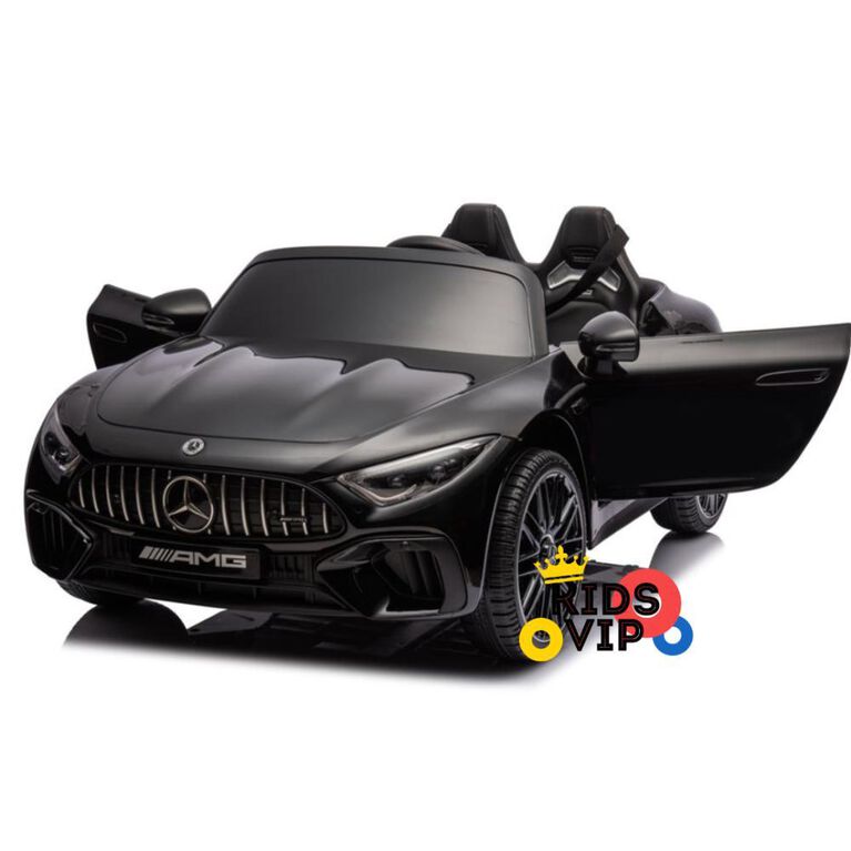 KIDSVIP Mercedes Benz 24V SL63 Licensed 4X4 Ride-On Car For Kids w/ RC - Black