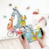 Wall Stories Kids Wall Stickers - Discover Numbers - Interactive Animal Wall Stickers for Kids Bedrooms - Large Peel and Stick Wall Decals with Free Play and Activity App