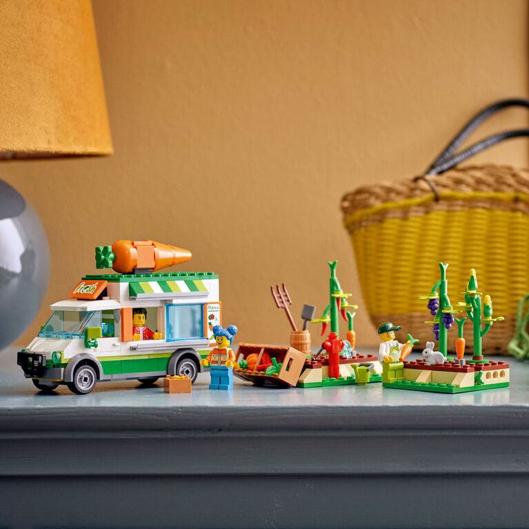 LEGO City Farmers Market Van 60345 Building Kit (310 Pieces)