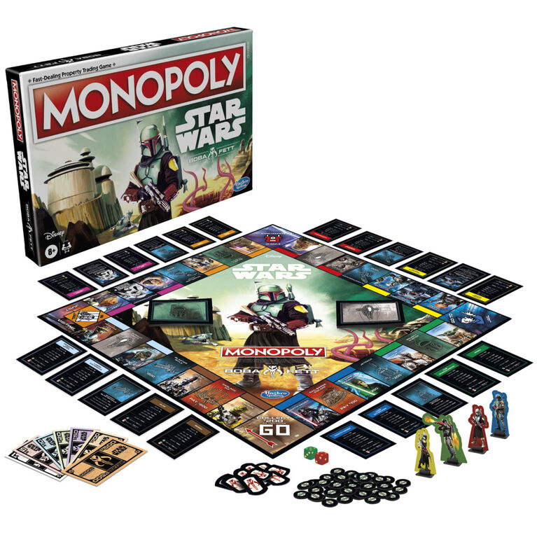 Monopoly : édition Star Wars Boba Fett - Édition anglaise