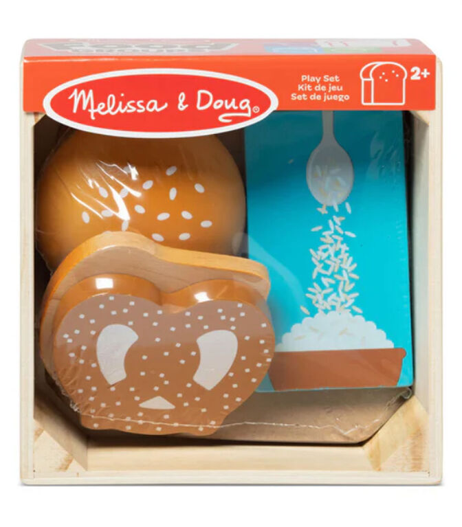 Melissa and Doug - Wooden Food Groups PlaySet- Grains