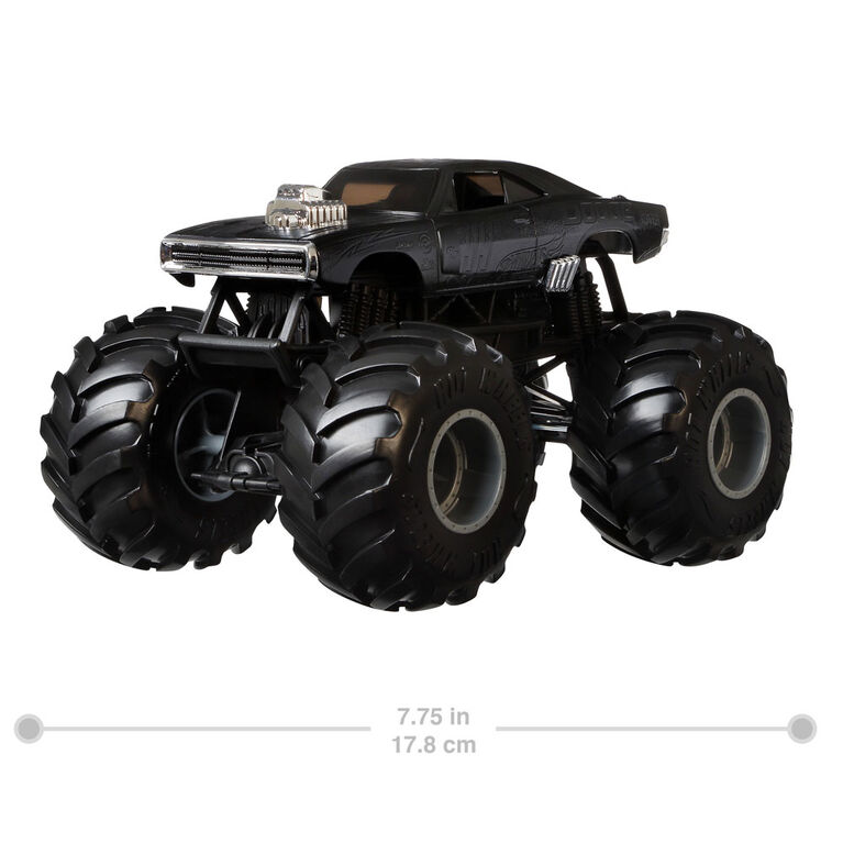 Hot Wheels Monster Trucks 1:24 Dodge Charger Vehicle