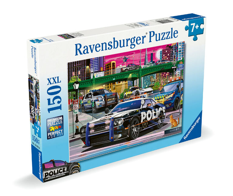 Ravensburger - Police On Patrol 150Pc XXL Puzzle