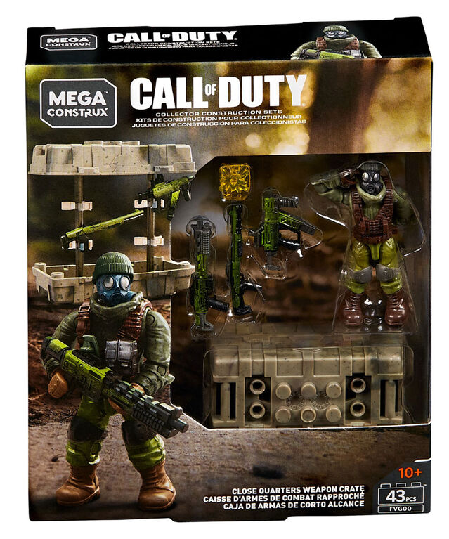 Mega Construx Call of Duty Close Quarters Weapon Crate