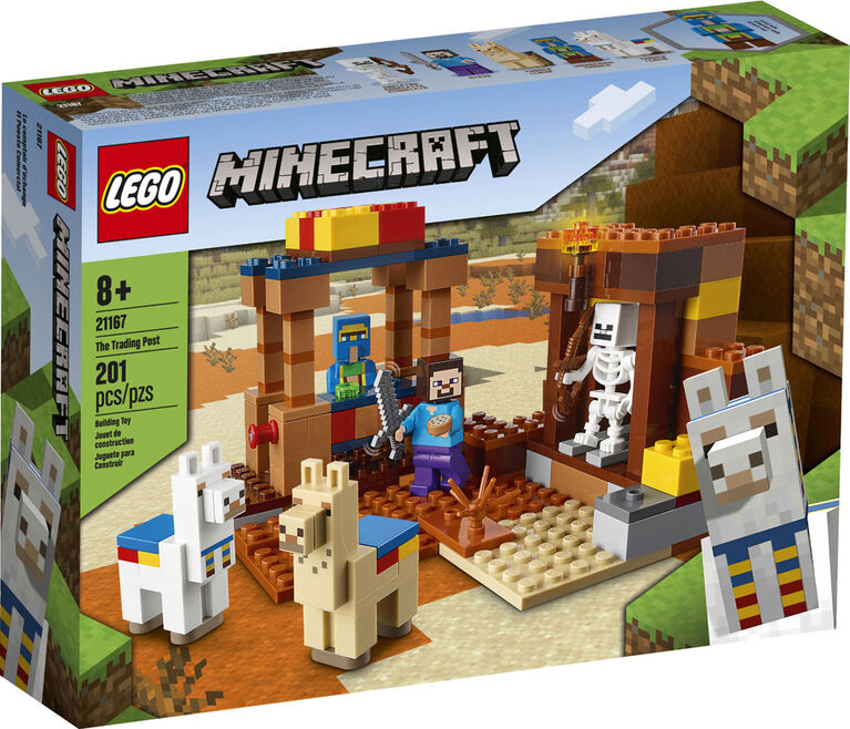 LEGO Minecraft Le comptoir d'échange 21167 (201 pièces)