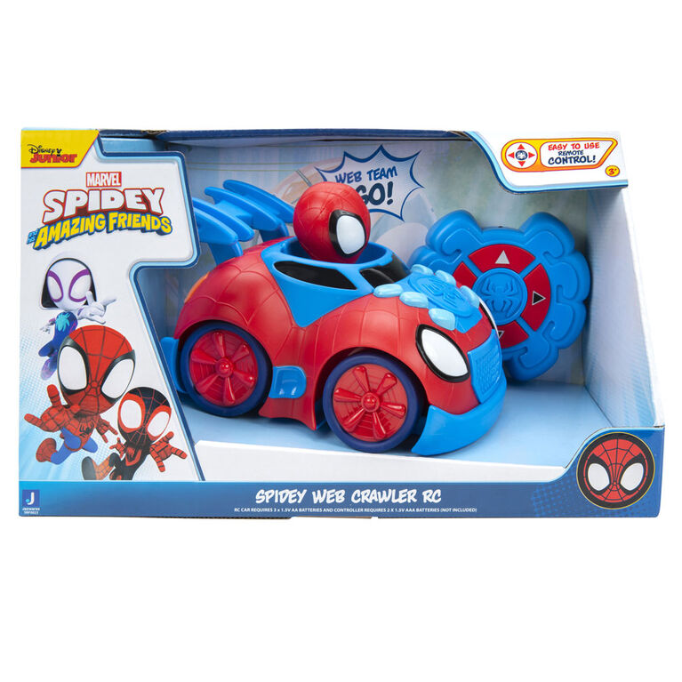 VOITURE TELECOMMANDEE RC SPIDERMAN SPIDER CAR 20 CM - Toys & Kids Maroc