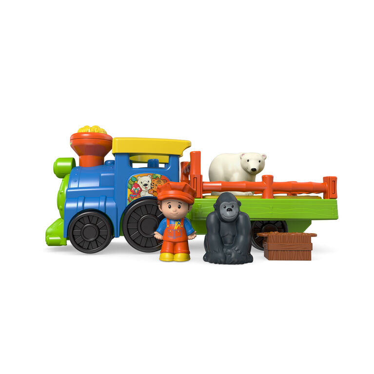 FisherPrice Little People ChooChoo Zoo Train English Edition Toys