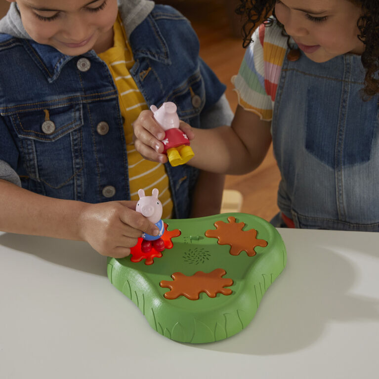 Peppa Pig Jouer dans la boue, jeu de plateau