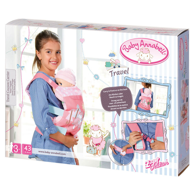 Porte-bébé de voyage de Baby Annabell