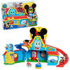 Disney Junior Mickey Mouse Funny the Funhouse 14 Piece Lights and Sounds Playset, Includes Mickey Mouse and Donald Duck Figures