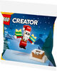 LEGO Creator Le père Noël sautant dans la cheminée 30692