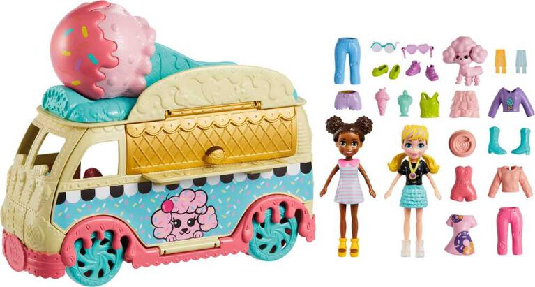 Polly Pocket Tiny Treats Ice Cream Truck