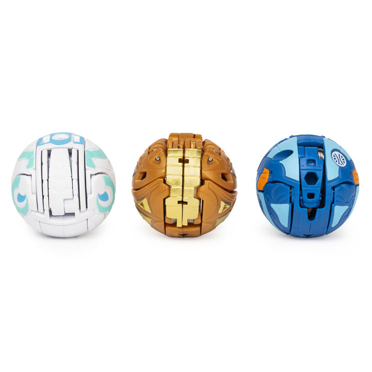 Bakugan, Starter Pack 3 personnages, Nillious Ultra, Figurines Armored Alliance