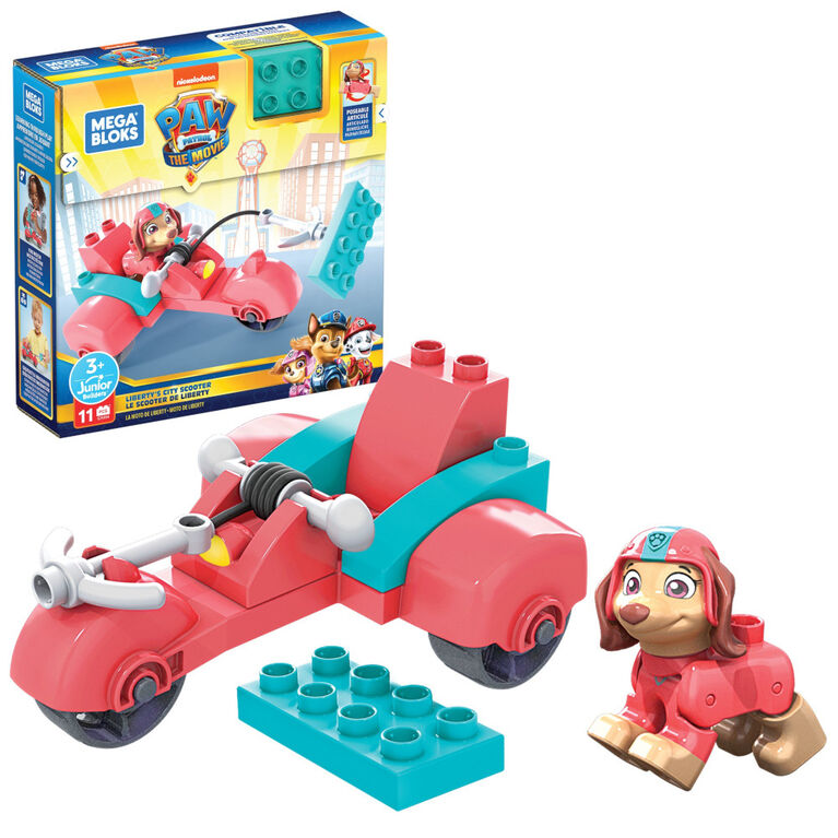 Mega Bloks PAW Patrol Liberty's City Scooter