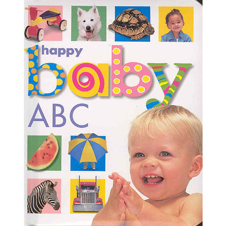 Baby Soft-To-Touch Books - Happy Baby ABC - English Edition