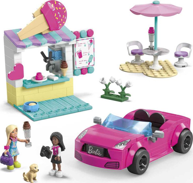 Mega Barbie Convertible & Ice Cream Stand