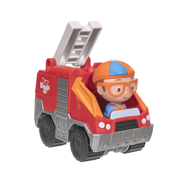 Mini véhicules Blippi - Camion d'incendie - Édition anglaise