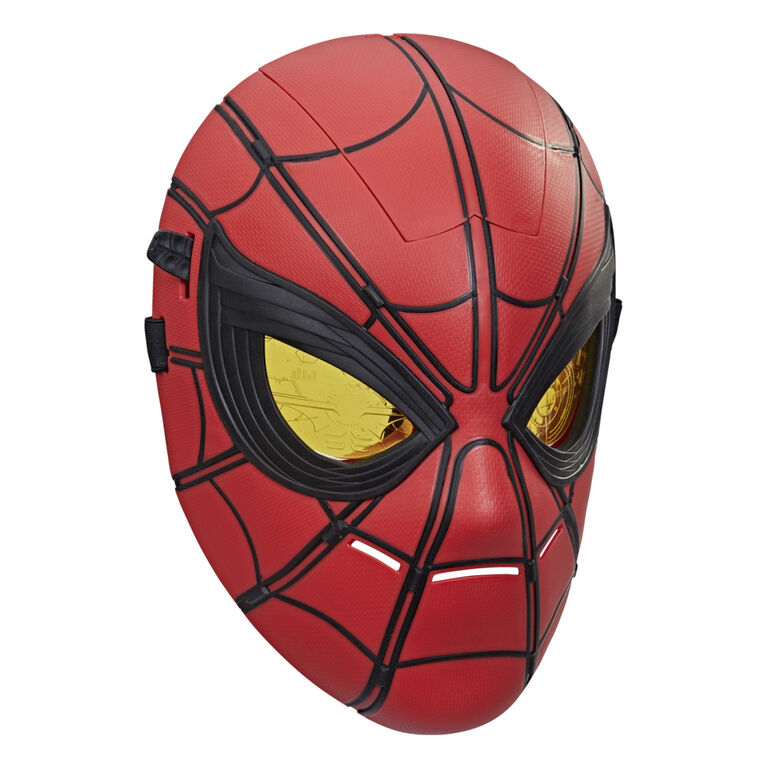 Marvel Spider-Man, masque lumineux électronique avec yeux lumineux qui bougent, déguisement