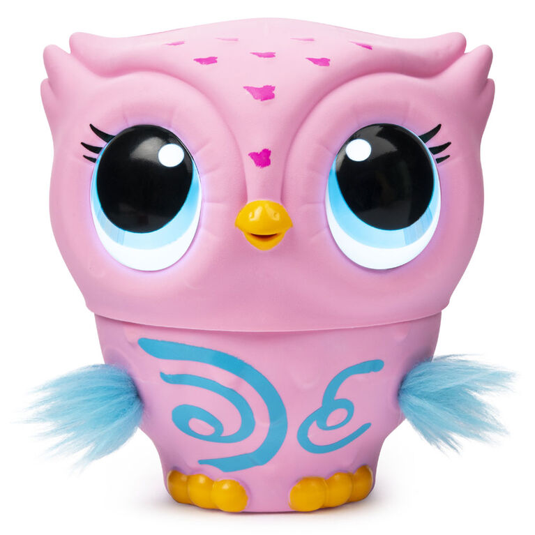 Owleez Flying Baby Owl Interactive Toy With Lights And Sounds Pink Toys R Us Canada
