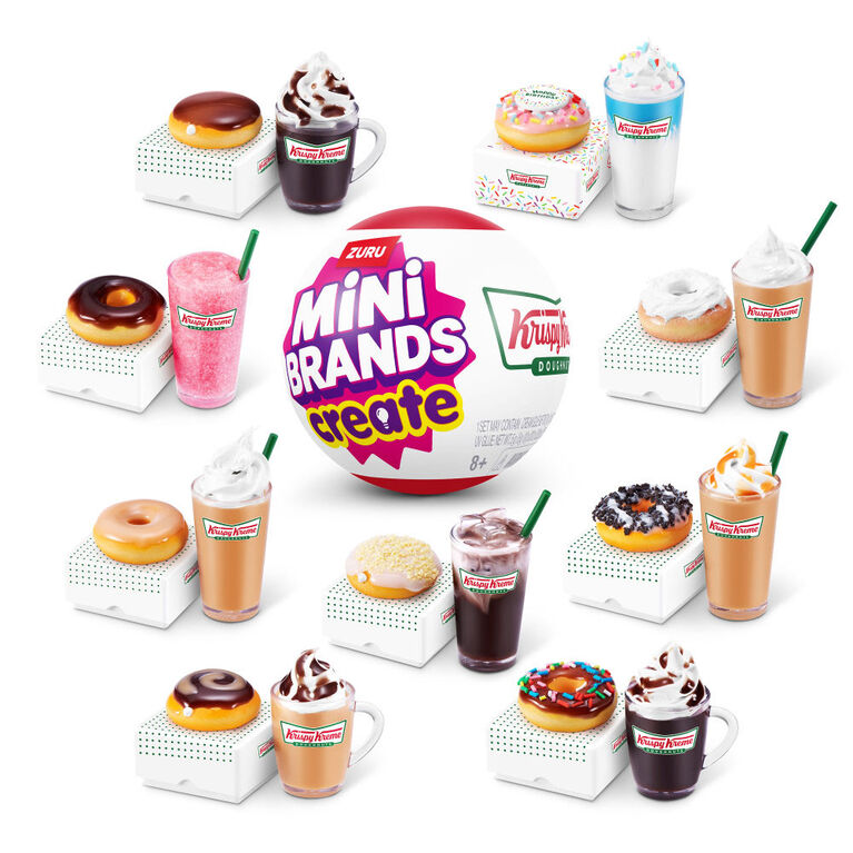 Mini Brands Create Krispy Kreme Series 1 Capsule by ZURU