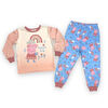 Peppa Pig 2 Piece PJ Set Long Sleeve Top and Pant Pink/Blue