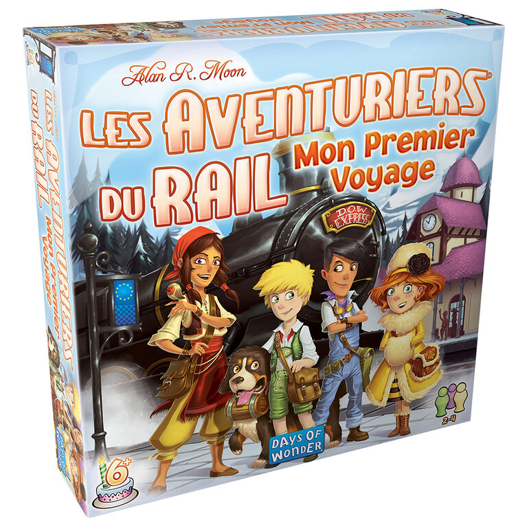 Days Of Wonder - Les Aventuriers Du Rail - Mon Premier Voyage - Europe - French Edition