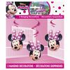 Minnie 26" Decorations Suspendues, 3un