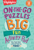 On-the-Go Puzzles Big Fun Activity Pad - Édition anglaise