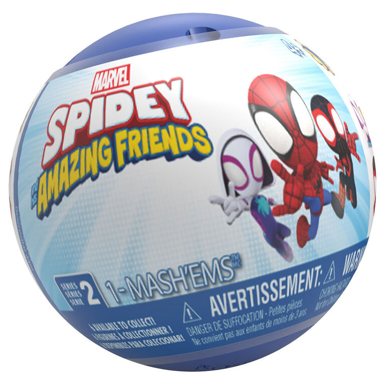Basic Fun Mash'Ems SPIDEY and his AMAZING FRIENDS Series 2