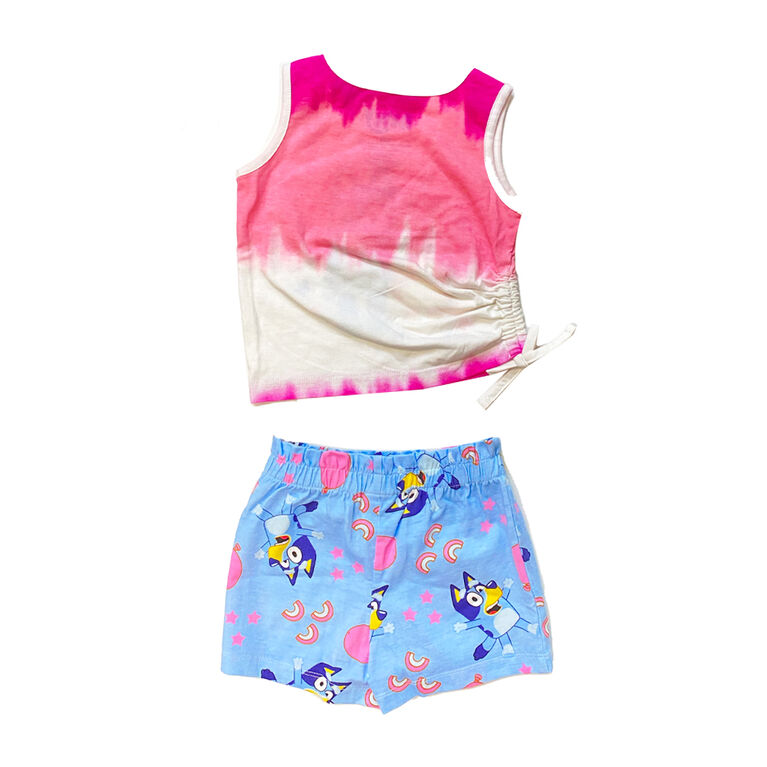 Bluey - Best Friends Tank and Short Set Pink