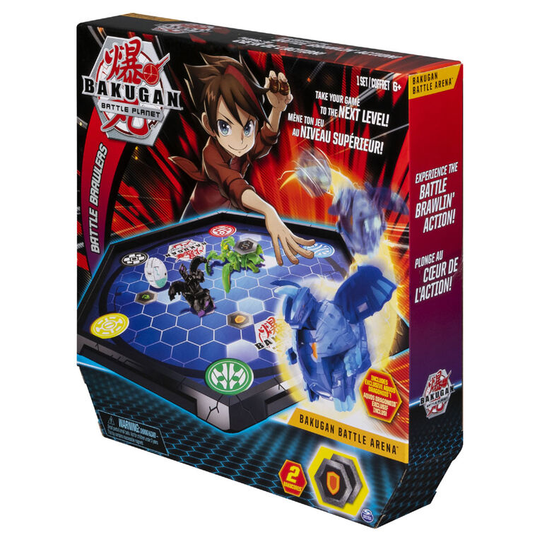 Bakugan Battle Arena, Plateau de jeu pour créatures Bakugan à  collectionner.