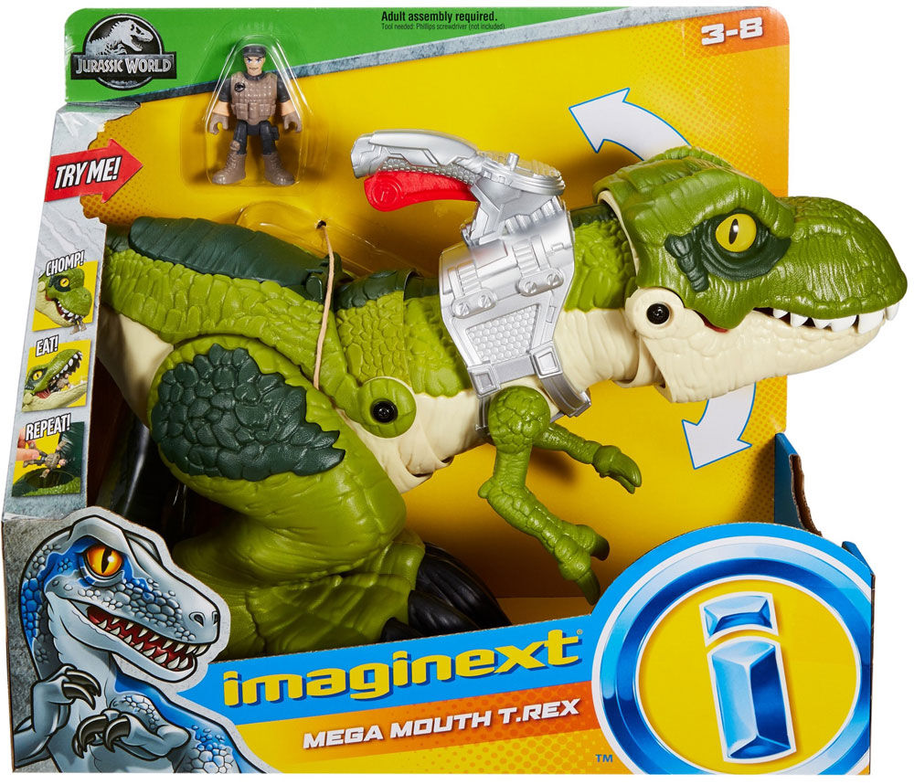 imaginext dinosaur jurassic world