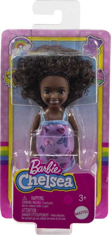 Barbie Chelsea Doll (Brunette) in Butterfly Dress