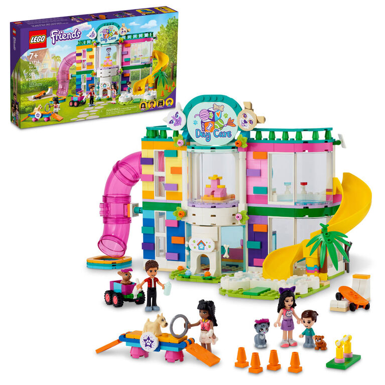 LEGO Friends Pet Day-Care Center 41718 Building Kit (593 Pieces)