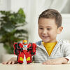 Playskool Heroes Transformers Rescue Bots Academy - Jouet robot convertible Hot Shot de 15 cm à collectionner