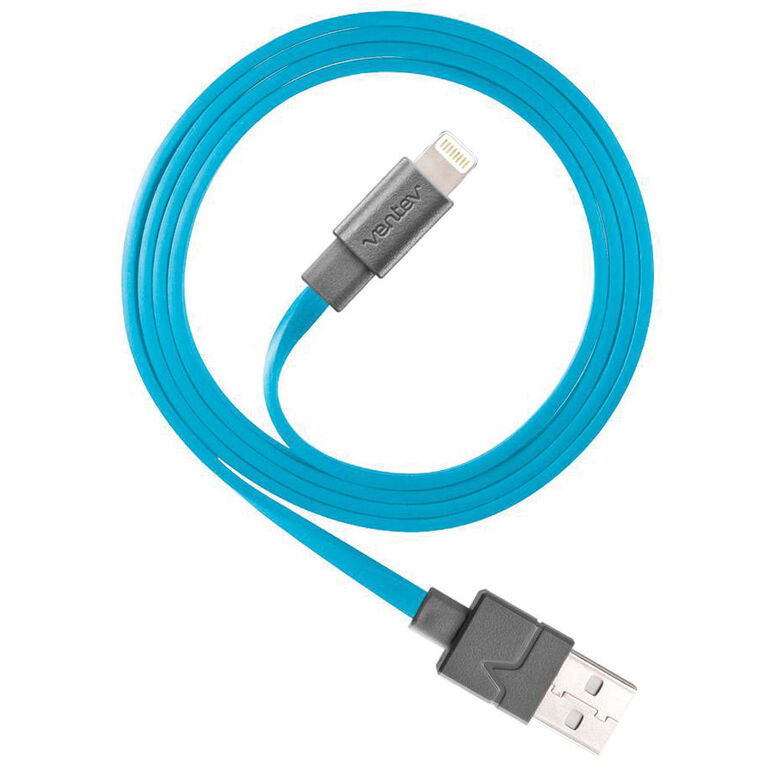 Ventev Câble de Charge/Sync Lightning 3.3f Bleu